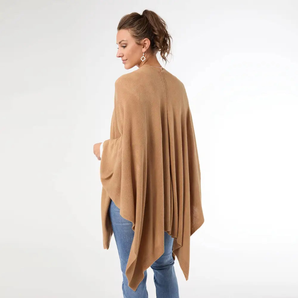 Kiara Lightweight Wrap - Taupe - Taupe / One Size - scarves