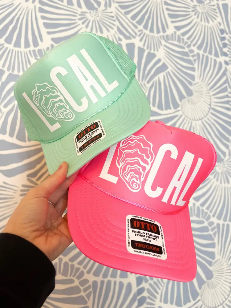 LOCAL Oyster Shell Trucker Hat - Hats