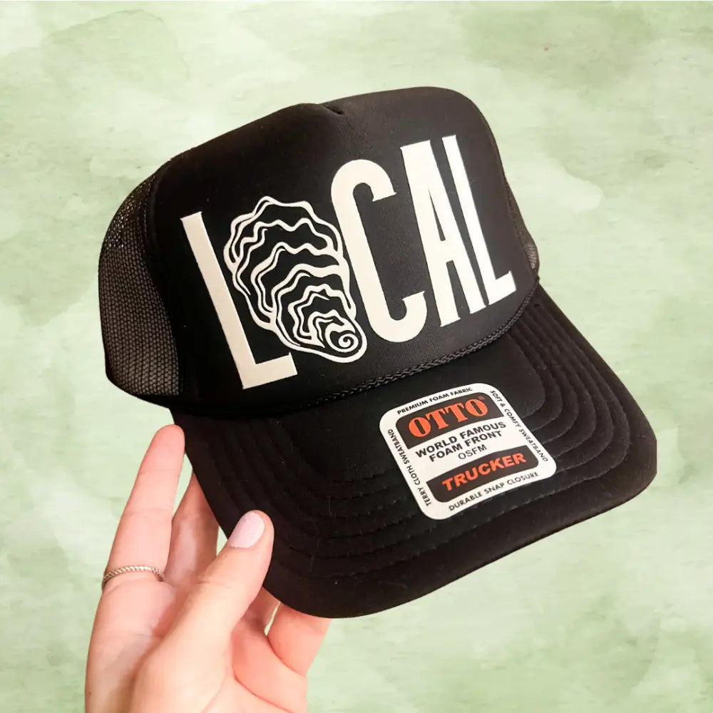LOCAL Oyster Shell Trucker Hat - Hats