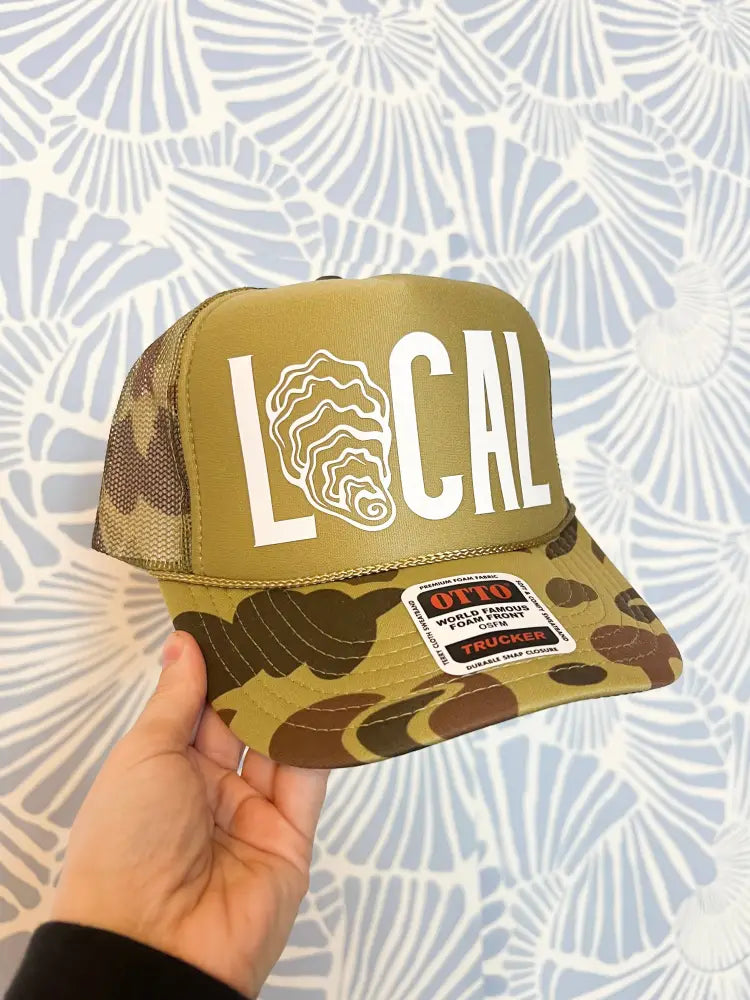 LOCAL Oyster Shell Trucker Hat - Hats