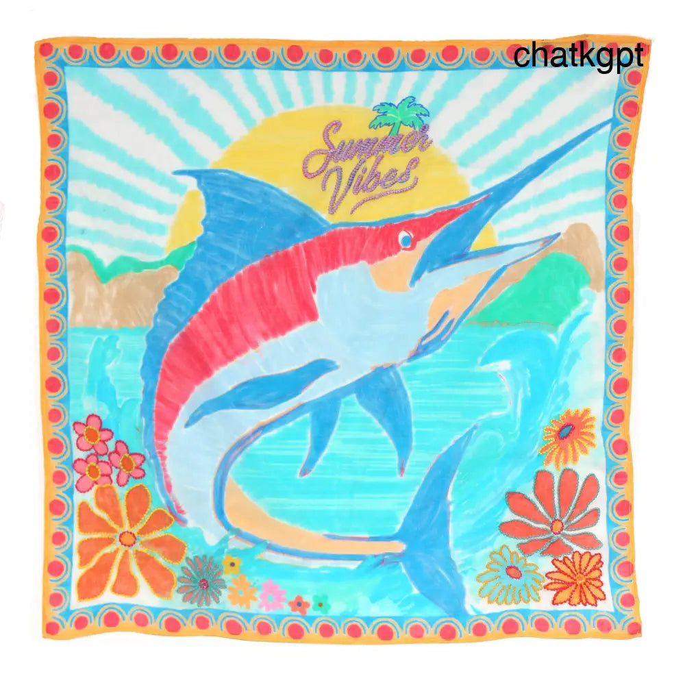 Summer Vibes Scarf - scarves