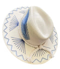Vallarta Fine Palm Hat - Blue - Hats