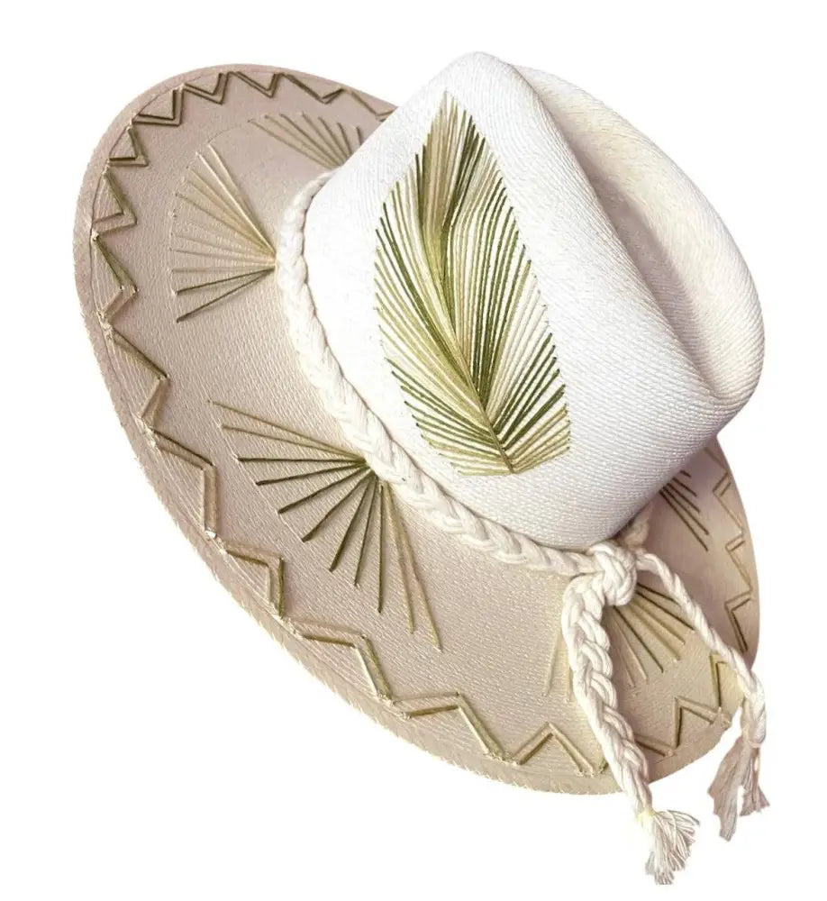 Vallarta Fine Palm Hat - Olive - Hats